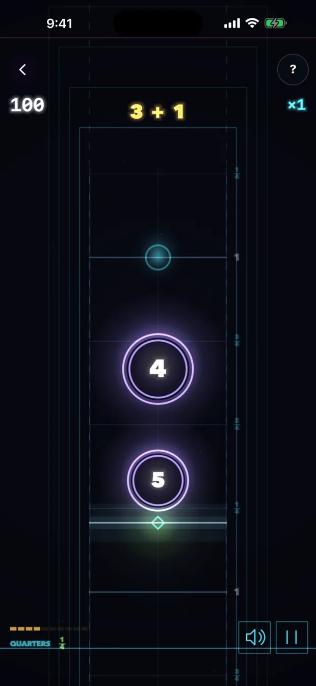 PULSE running on iPhone
